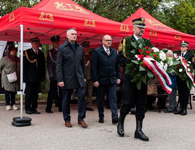 Dzień Pamięci Polaków zamordowanych w latach 1941-1944 w Ponarach – Gdańsk, 10 maja 2024, fot. Michał Mieczkowski