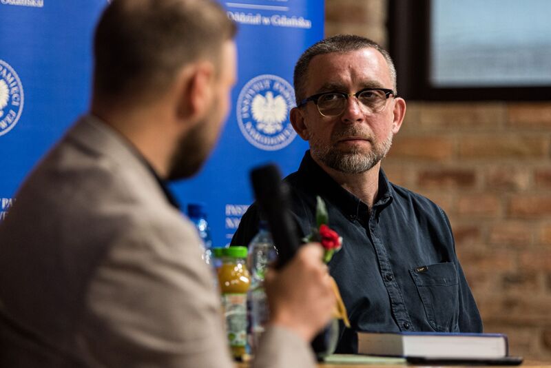 Promocja książki „Polityka na ambonie. Środowisko księży „patriotów" w województwie gdańskim w latach 1950-1956" - Gdańsk, 10 maja 2024, fot. Michał Mieczkowski