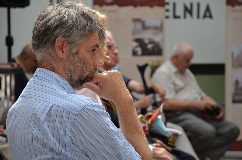 Wystawa o bł. bp. Grzegorzu Chomyszynie na Przystanku Historia IPN w Krakowie. Fot. Janusz Ślęzak (IPN)