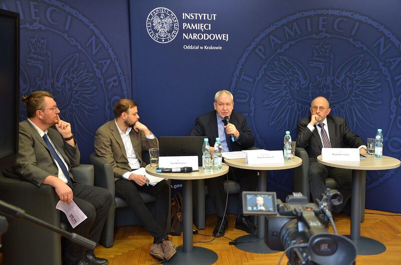 Konferencja naukowa o strajku w Hucie im. Lenina. Fot. Janusz Ślęzak (IPN)