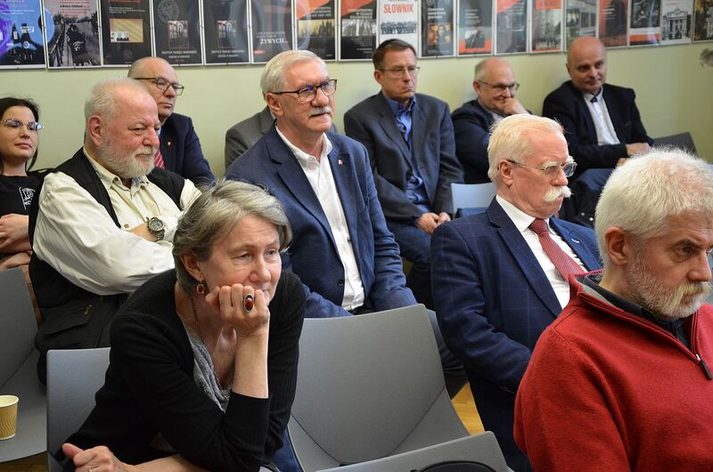 Konferencja naukowa o strajku w Hucie im. Lenina. Fot. Agnieszka Masłowska (IPN)