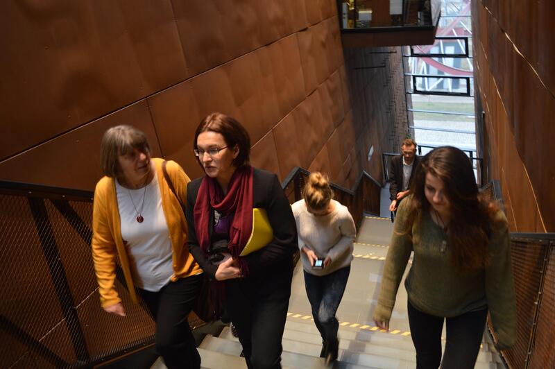 Finał III edycji warsztatów filmowych „Opowiem TWOJĄ historię” w Europejskim Centrum Solidarności – Gdańsk, 17 grudnia 2016