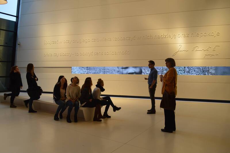 Finał III edycji warsztatów filmowych „Opowiem TWOJĄ historię” w Europejskim Centrum Solidarności – Gdańsk, 17 grudnia 2016