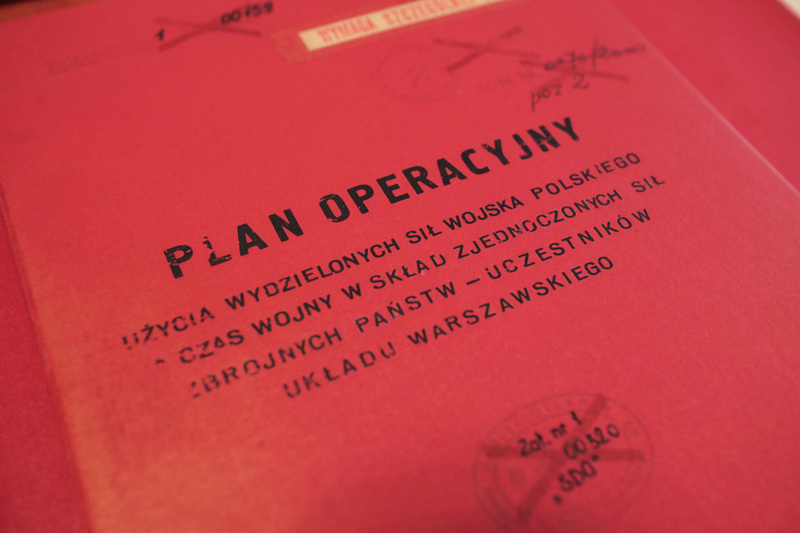 „Sowiecka wojna napastnicza – atomowy holokaust”– dyskusja online z cyklu „Tajemnice bezpieki” – Warszawa, 18 lutego 2022. Fot. Mikołaj Bujak (IPN)
